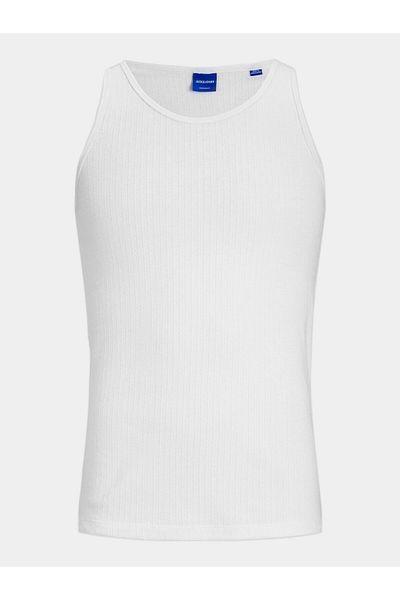 Jack & Jones jack jones Mens Tank top 12251771 JORHAVANA White