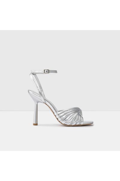 Aldo Lılle-Tr - Silver Women's Evening Dress Heeled Sandals