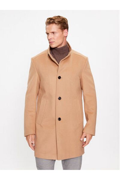 Joop Men's Wool Coat 30037689 Brown