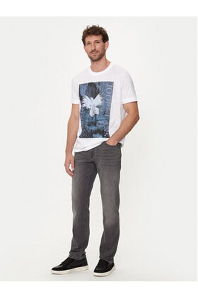 JOOP JEANS Tricou bărbătesc 10017940 alb