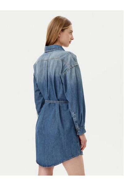 JOOP JEANS Rochie din denim pentru femei 10019654 30046673 Albastră