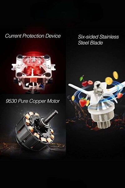 vosco Home Pro Blender 1600w 2l Siyah