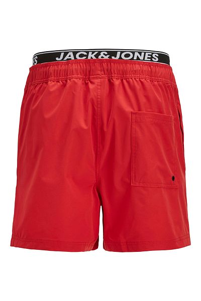 Jack & Jones Jack Jones Pantaloni scurți de baie pentru bărbați 12272949 Roșii