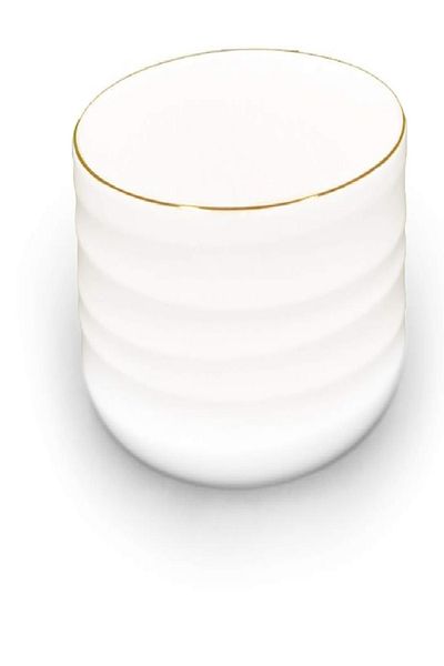QUALITIER Cereal Bowl 15 cm – Gold and White