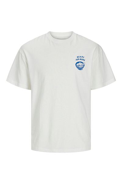 Jack & Jones jack jones Mens T-Shirt 12269384 White