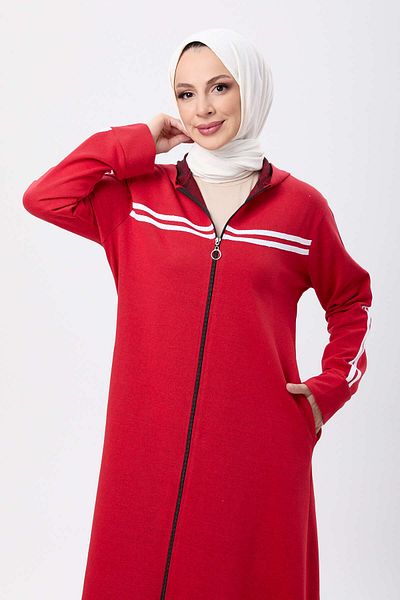 TOFİSA Pocket Detail Ferace Red - 4130