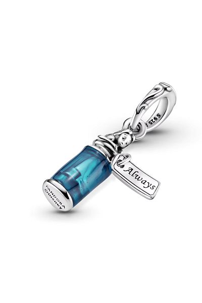 Pandora Talisman Pandora tip pandantiv Always cu Alice in tara Minunilor Disney - Argint 925