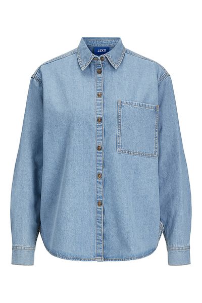 JJXX jjxx Cămașă din denim pentru femei 12269085 Albastră
