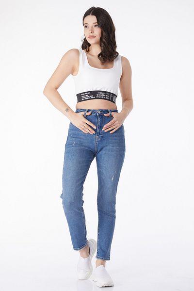 TOFİSA Laser Jeans Blue - 50002