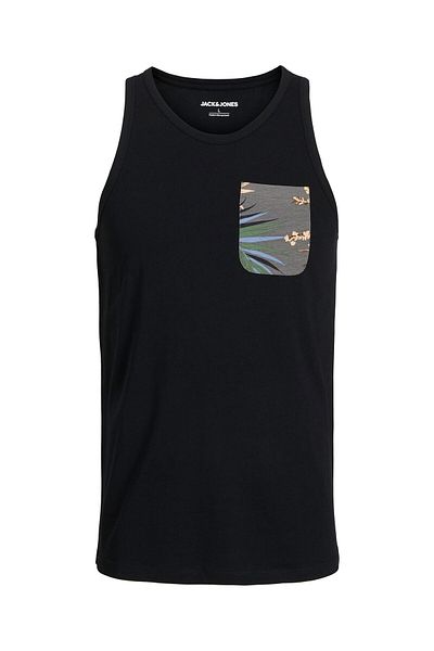 Jack & Jones jack jones Mens Tank top 12269321 Black