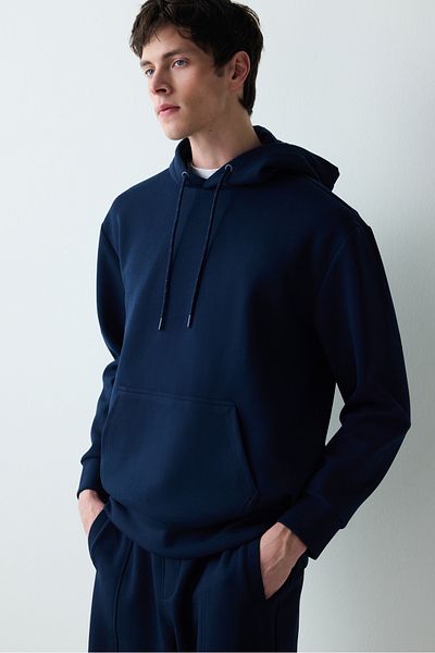 Penti Ανδρικό αχρόνιο μπλουζάκι με κουκούλα Navy Blue
