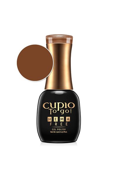 Cupio Semi-permanent nail polish Cupio To Go! Hema Free - Nature Kiss 15ml