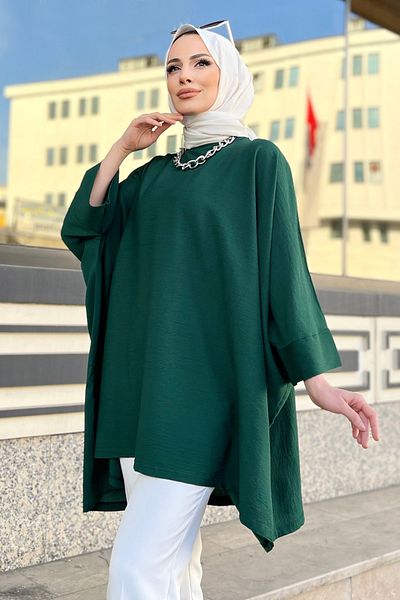 TOFİSA Tunika smaragdová - 11408