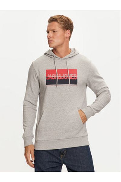 Jack & Jones jack jones Mens Sweatshirt 12256849 Gray