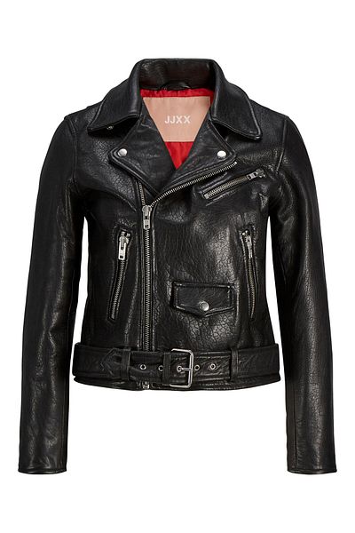 JJXX Jachetă din piele pentru femei jjxx 12200286 Negru