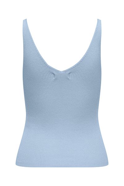 JDY Top de damă 15180497 Albastru ceresc