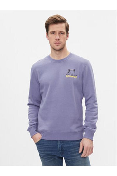Jack & Jones jack jones Mens Sweatshirt 12248906 Purple