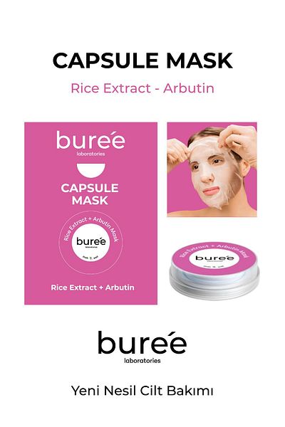 Buree Laboratories Capsule Mask Rice Extract + Arbutin Capsul Mask