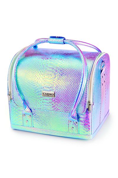 Cupio Holo Green shoulder cosmetic bag