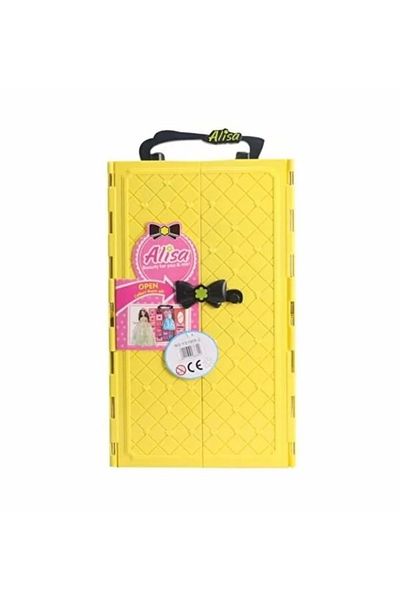 storeks Alisa Stylish Yellow Wardrobe
