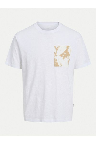 Jack & Jones jack jones Mens T-Shirt 12272995 White