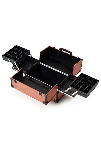 Cupio Metallic cosmetic bag - Rose Gold