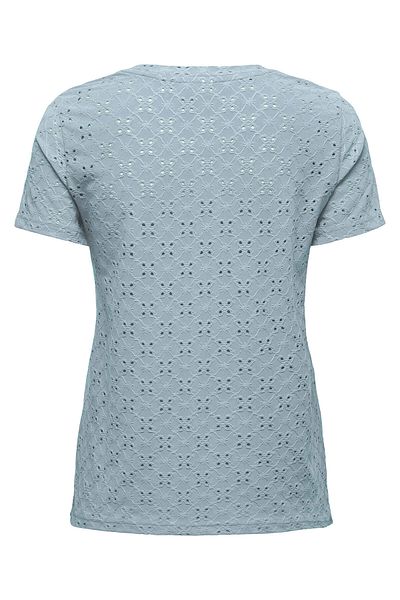 JDY Tricou damă 15158450 albastru deschis