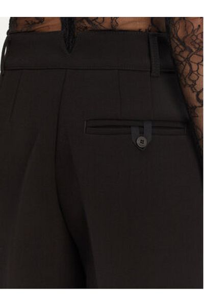 JACQUEMUS Pantaloni din material textil pentru femei 24E241PA0791718 Negri