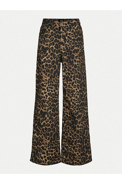 JJXX Pantaloni din material textil pentru femei jjxx 12273087 maro