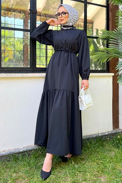 TOFİSA Šaty černé - 11584