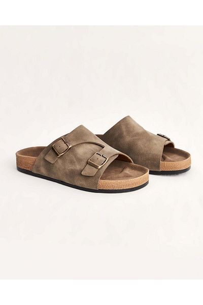 Chirpy Women's Double Buckle Summer Single Strap Slippers