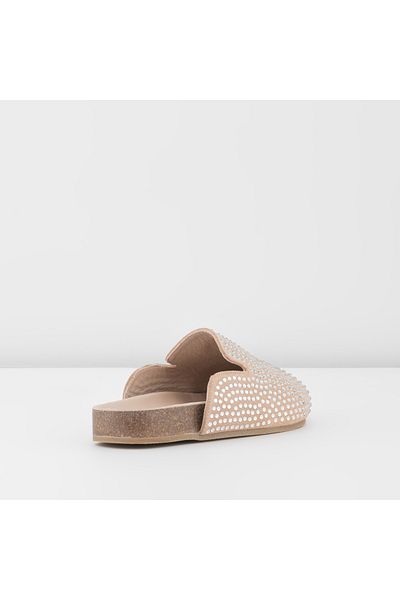 Aldo Epınal-Tr-Genuine Leather Powder Women's Slippers