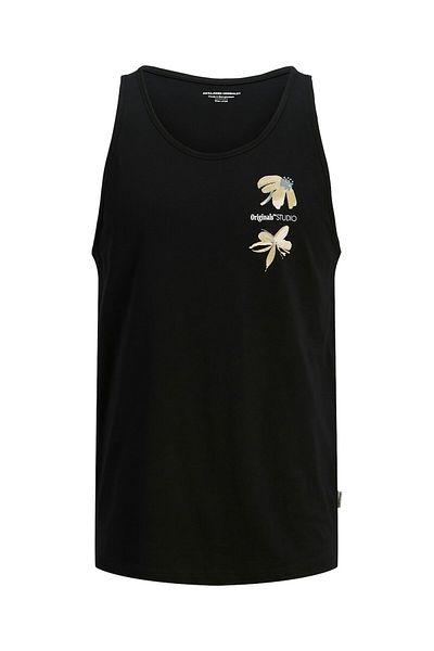 Jack & Jones jack jones Mens Tank top 12275464 Black
