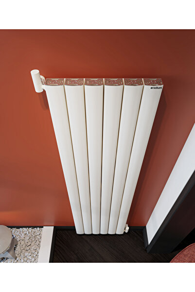 Radium Optima Alüminyum Dikey Radyatör 800x530 mm Kumlu Beyaz
