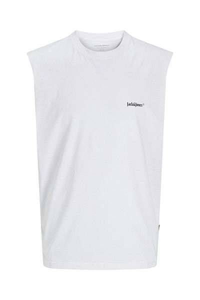 Jack & Jones jack jones Mens Tank top 12273524 White