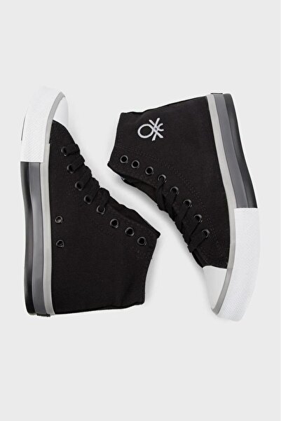 Benetton Bn-30192 Black Men's Sports Shoes