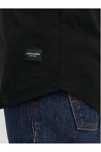 Jack & Jones Tricou bărbătesc Jack Jones 12113648 Negru