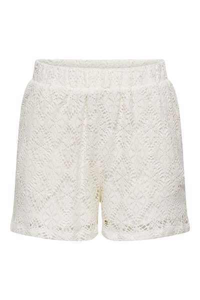 JDY Pantaloni scurți din material textil pentru femei 15351501 albi