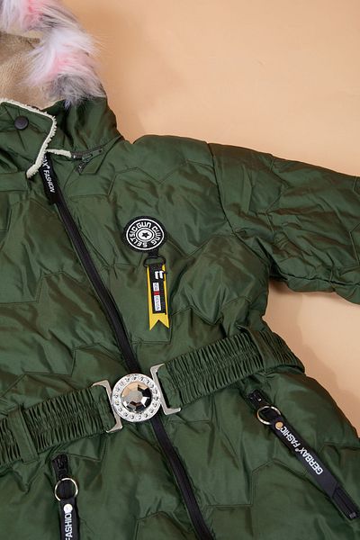 TOFİSA Khaki Girl's Coat - 23898