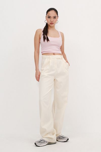 Addax Wide Leg Trousers with Velcro Closure Pn5433-Pnf