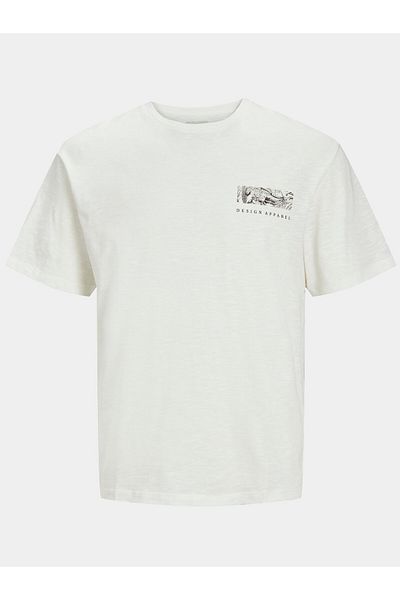 Jack & Jones jack jones Mens T-Shirt 12249187 White