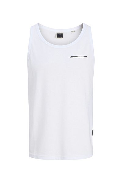 Jack & Jones jack jones Mens Tank top 12276614 White