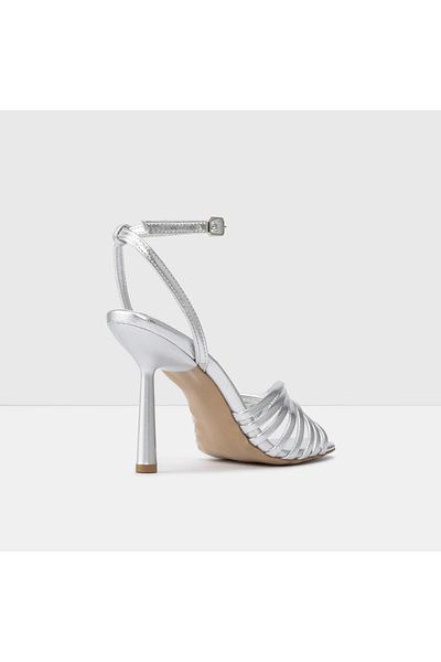 Aldo Lılle-Tr - Silver Women's Evening Dress Heeled Sandals