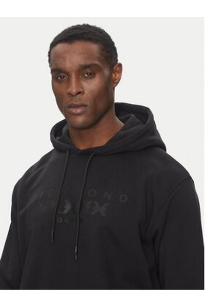 John Richmond Mens Sweatshirt UMP25006FE Black