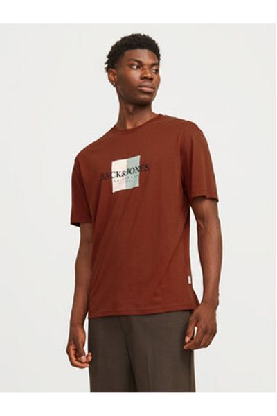 Jack & Jones Tricou bărbătesc Jack Jones 12262492 Maro