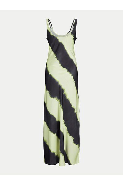 JJXX Rochie de vară pentru femei 12270973 Negru, Verde