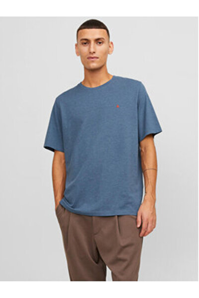 Jack & Jones Ανδρικό T-Shirt Jack Jones 12245087 Μπλε