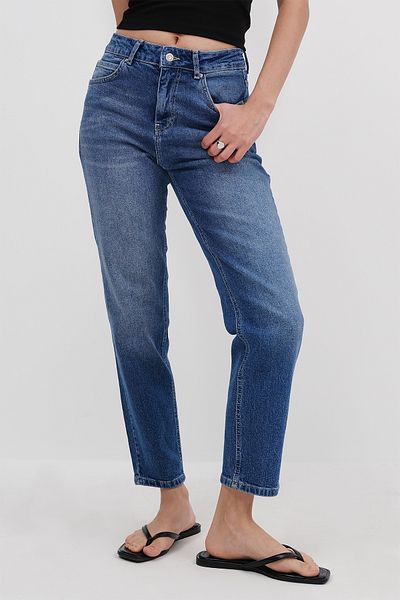 Addax Ψηλόμεσο Mom Jean Παντελόνι PN8720-PNI