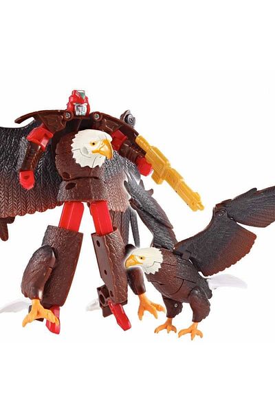 storeks Eagle Turning into a Robot Toy Figure