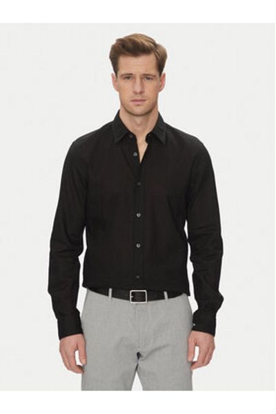 JOOP JEANS Cămașă bărbătească 10013335 30045977 Neagră